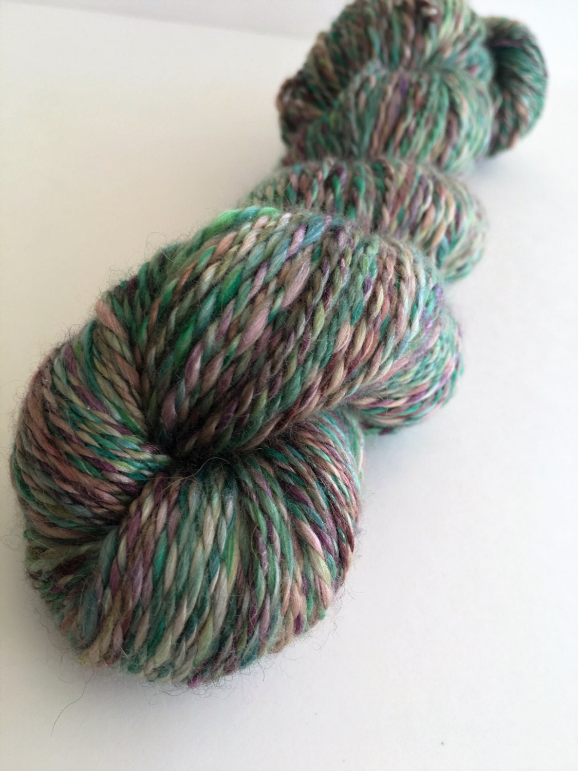 Ultra Luxe Handspun Yarn -- "Clover"