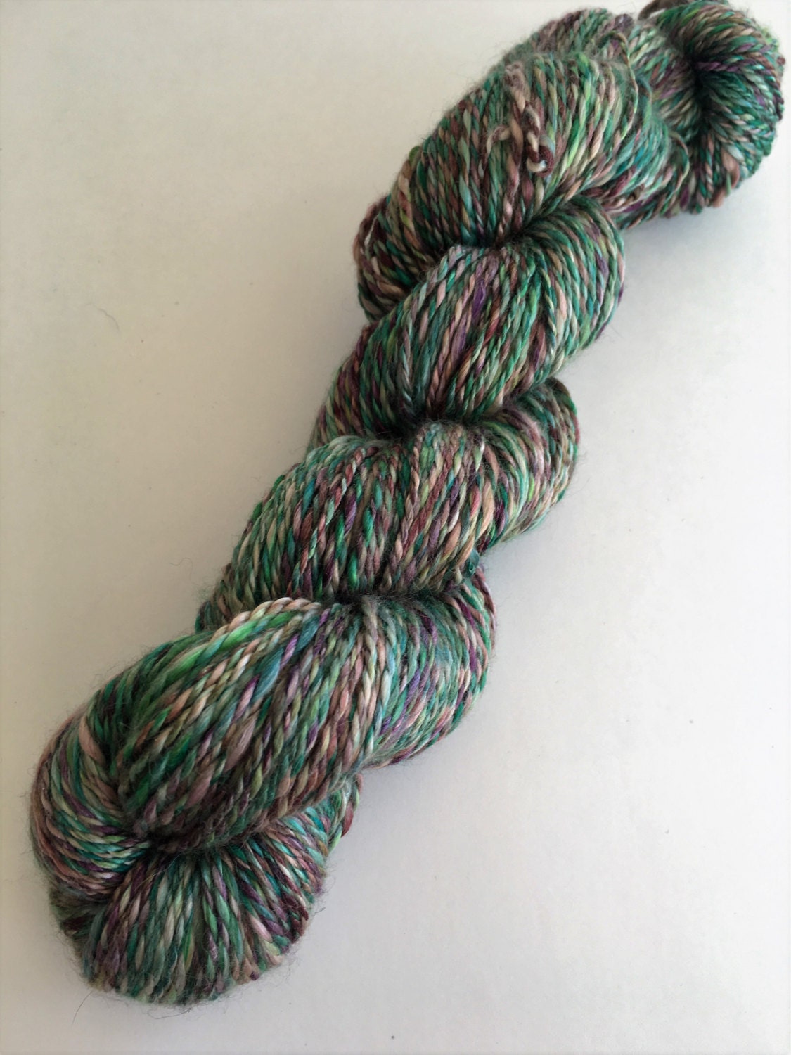 Ultra Luxe Handspun Yarn -- "Clover"