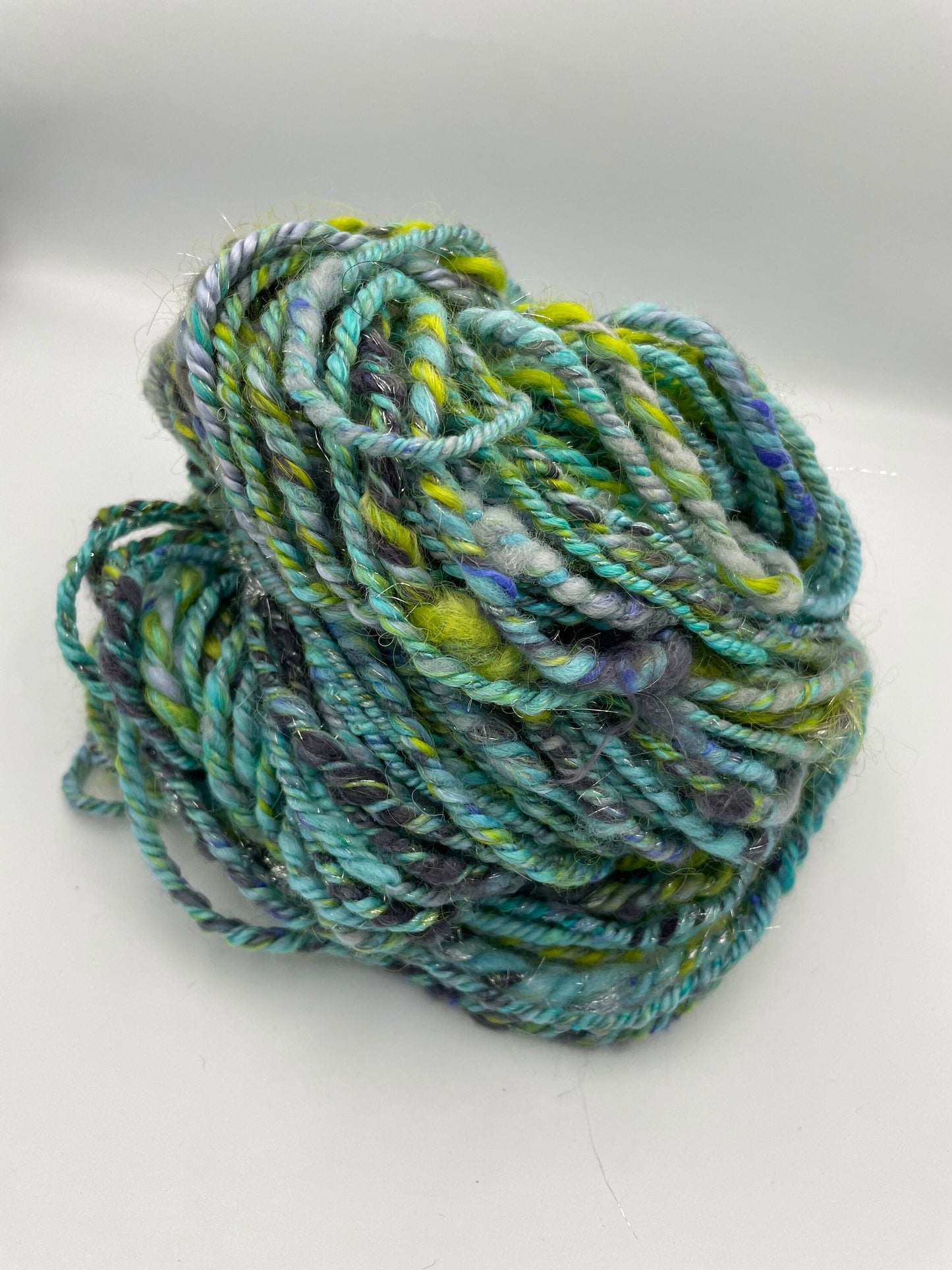 Luxe Handspun Yarn — “Aquarius”
