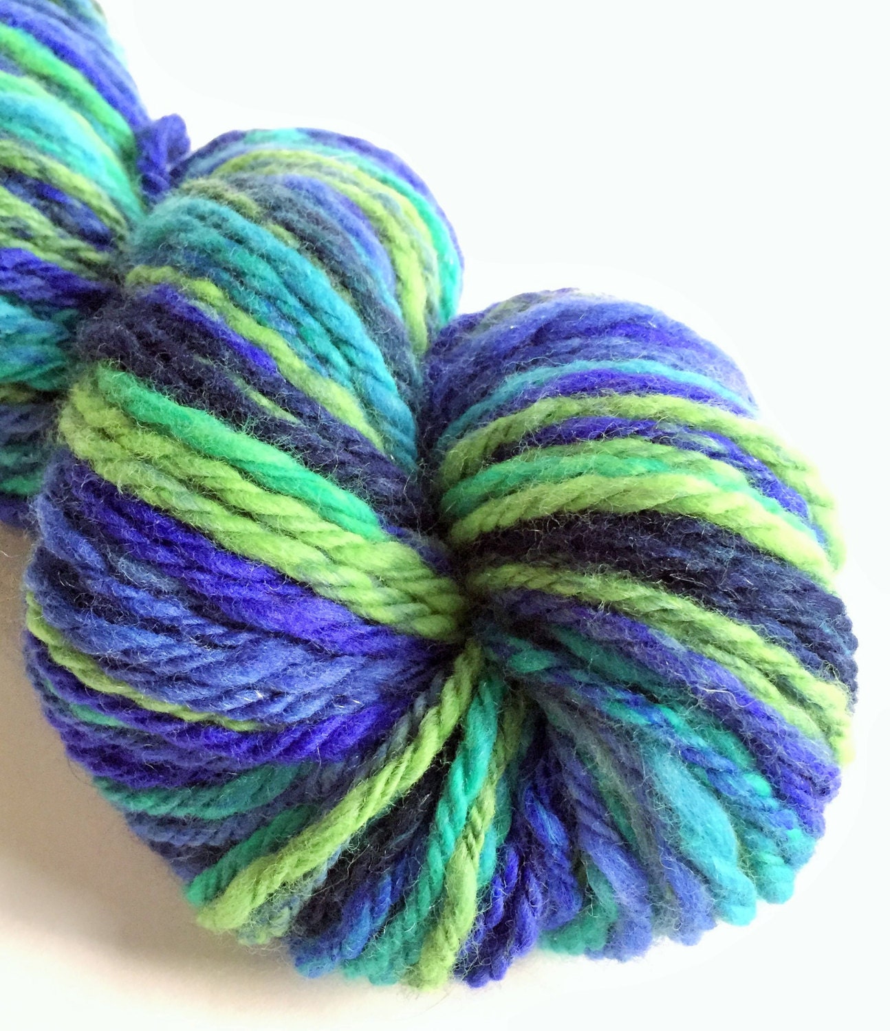 Luxe Handspun Yarn -- "Tradewinds"
