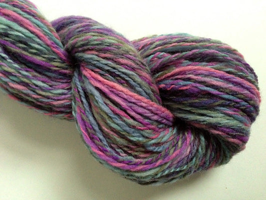 Classic Handspun Yarn -- "Pansies"