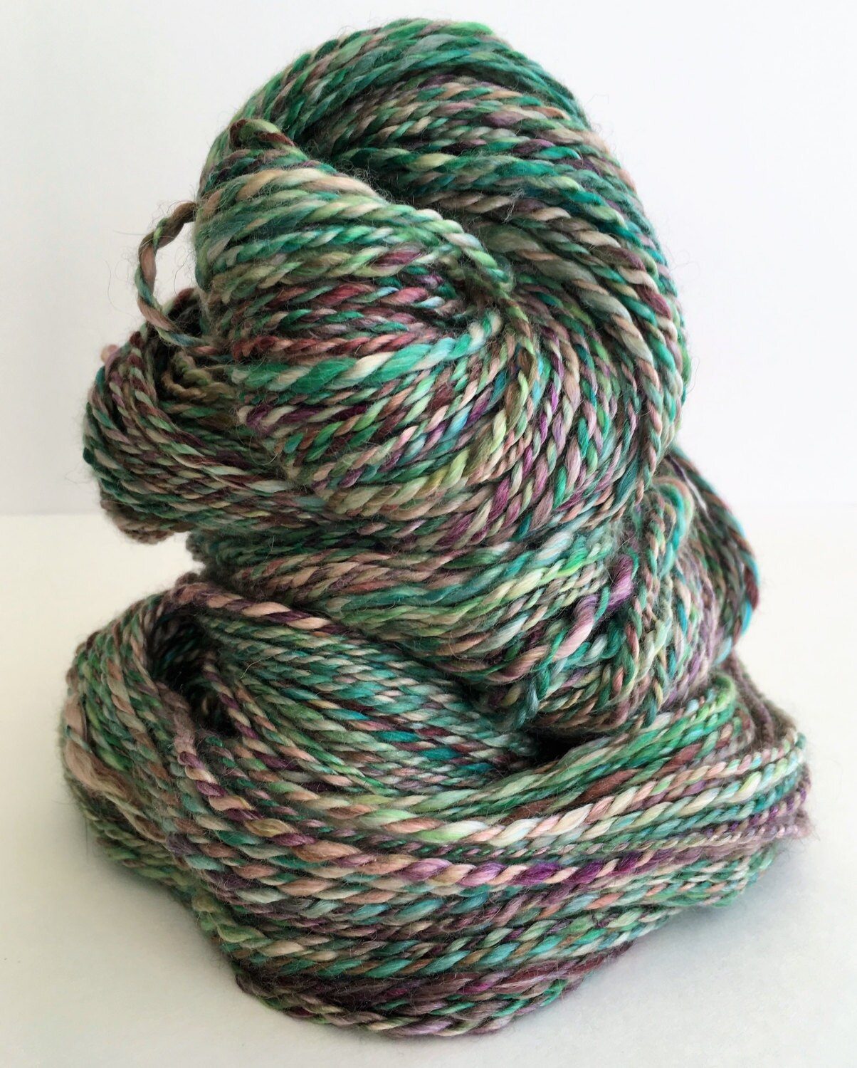 Ultra Luxe Handspun Yarn -- "Clover"
