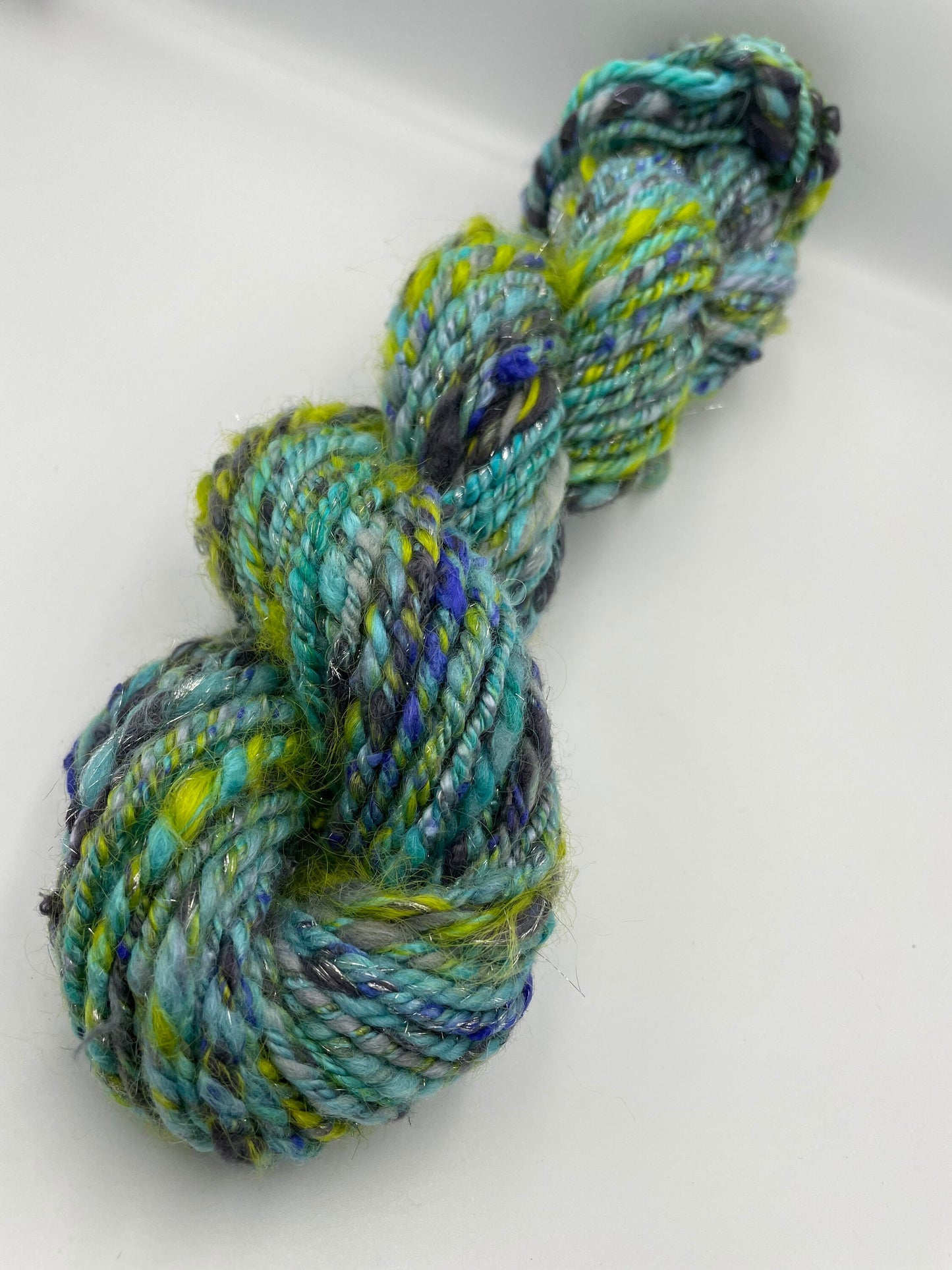 Luxe Handspun Yarn — “Aquarius”