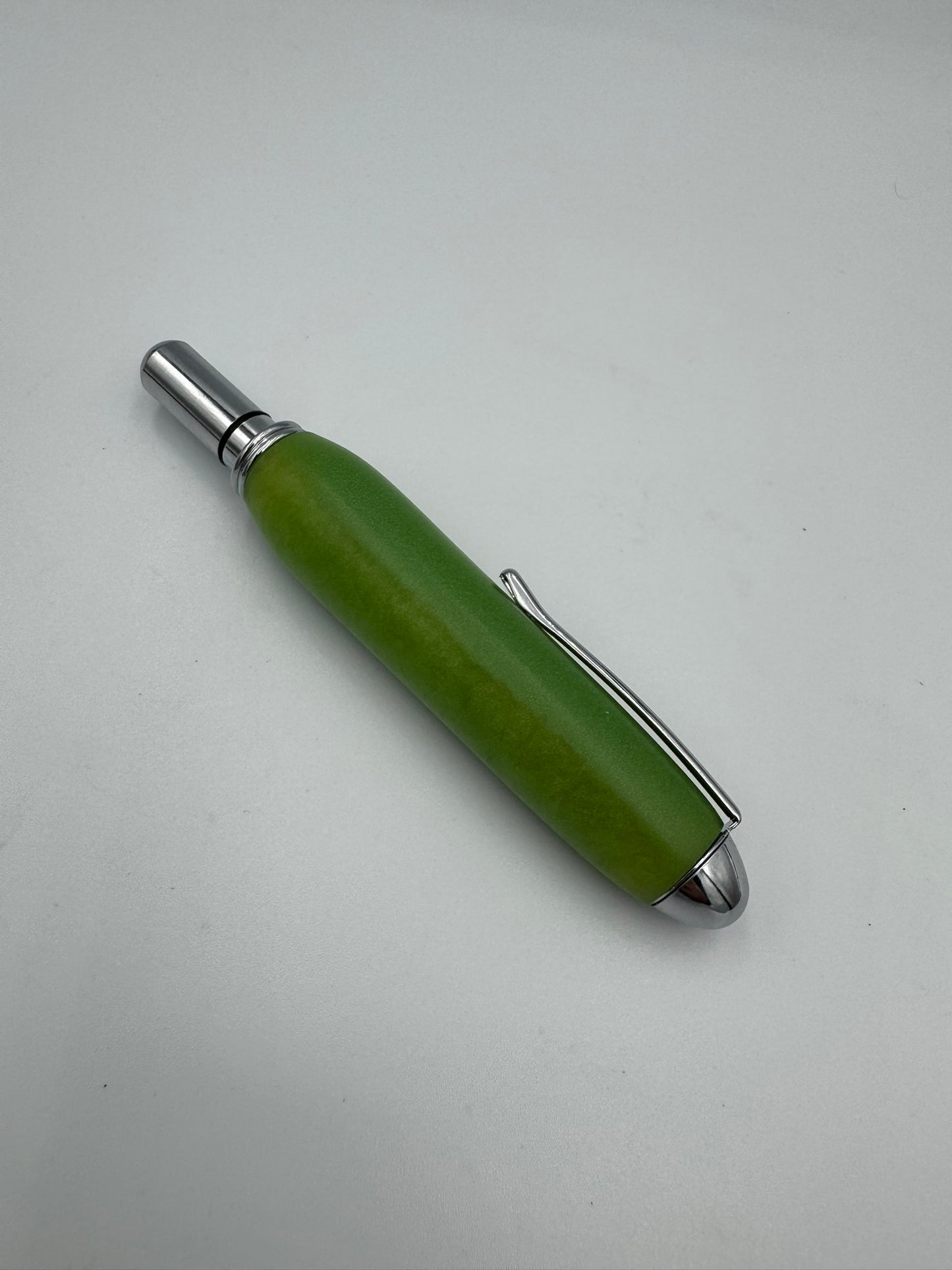 Travel Scissors - Green Acrylic Handle