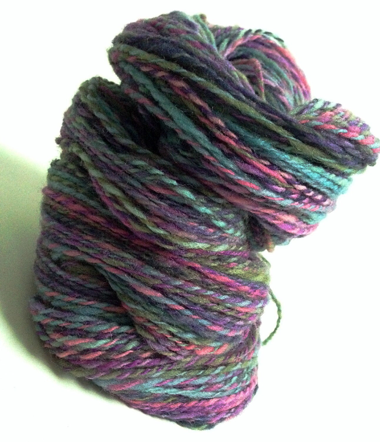 Classic Handspun Yarn -- "Pansies"