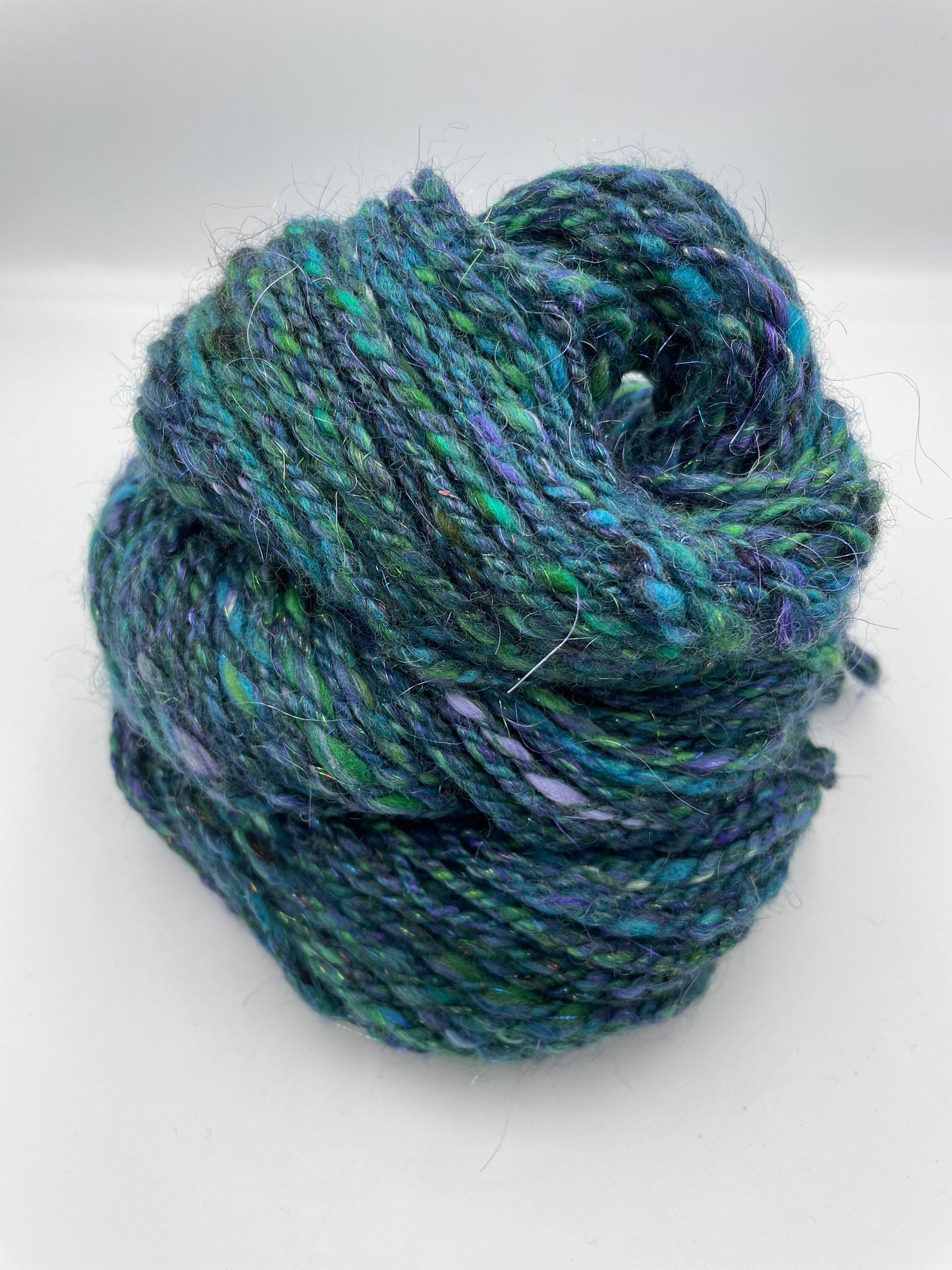 Luxe Handspun Yarn — “Submarine”
