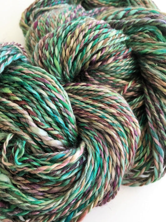 Ultra Luxe Handspun Yarn -- "Clover"