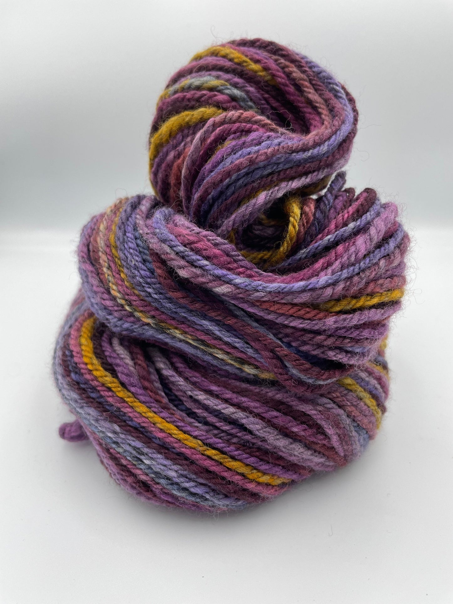 Luxe Handspun Yarn — “Dusk”