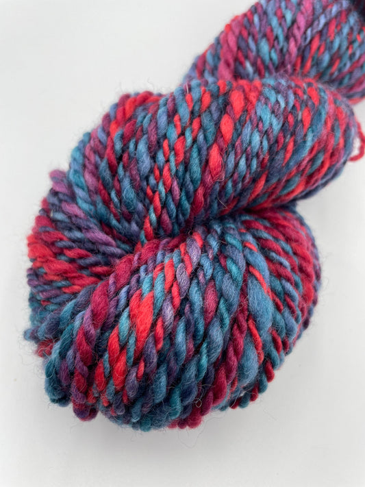 Classic Handspun Yarn — “Summer Berries”