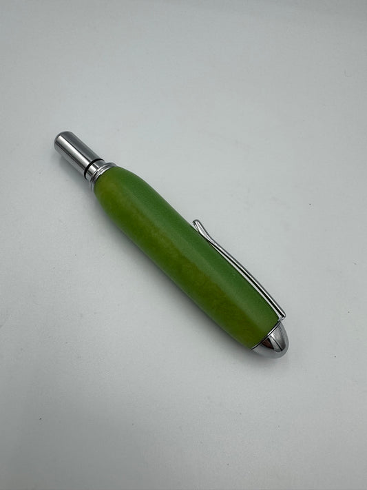 Travel Scissors - Green Acrylic Handle