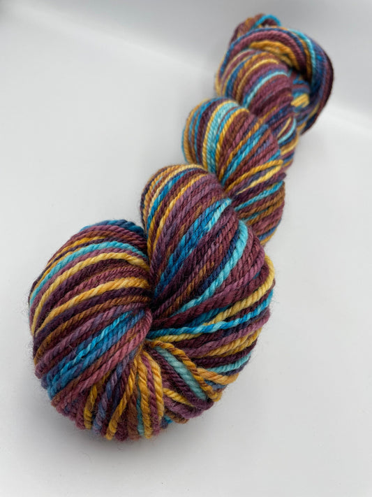 Ultra Luxe Handspun Yarn — “Waves of Grain”