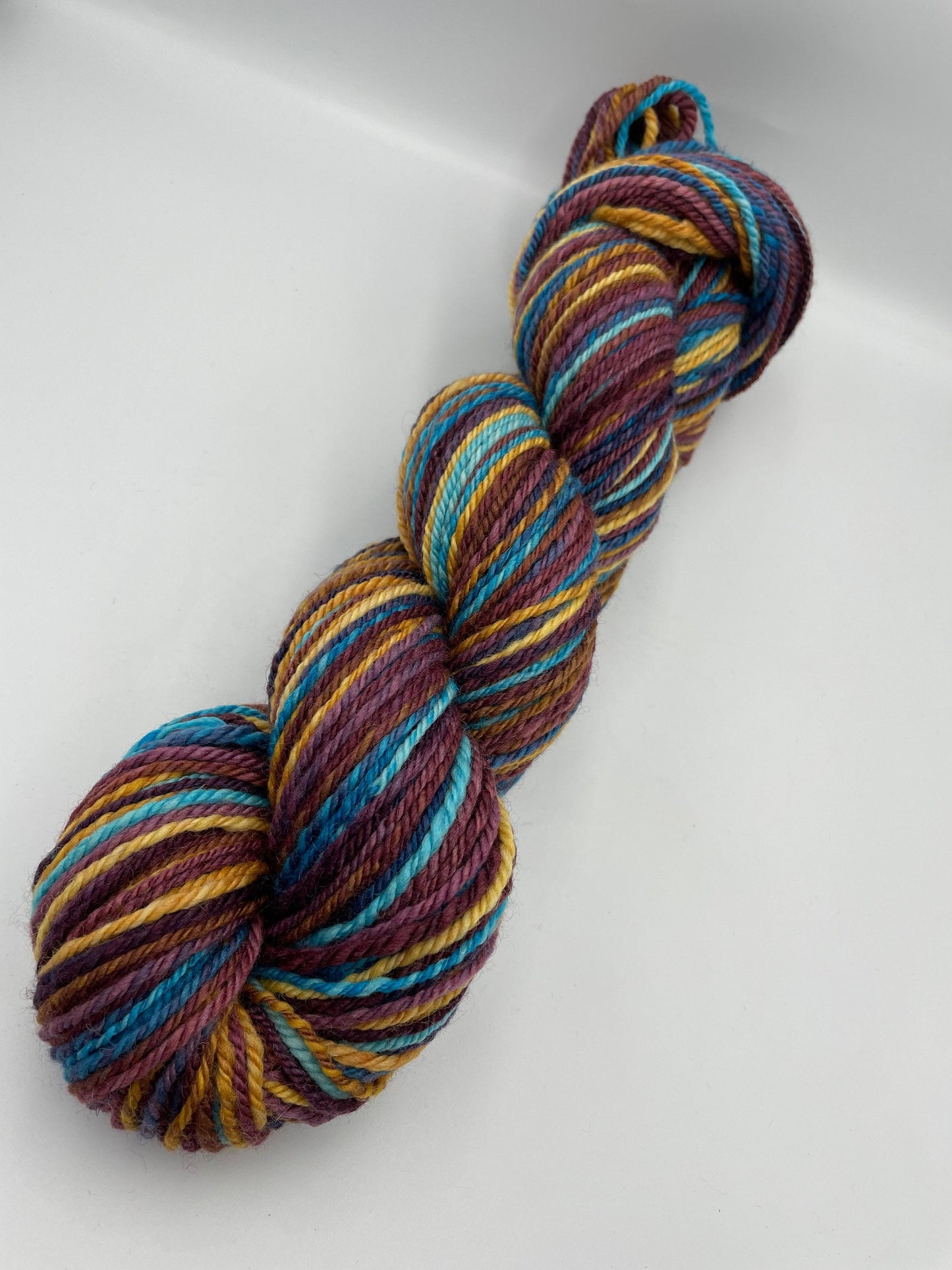 Ultra Luxe Handspun Yarn — “Waves of Grain”